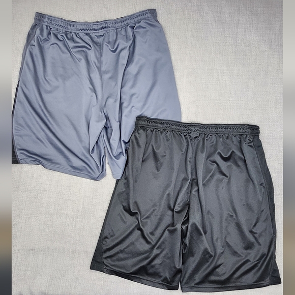 Champion Powertrain Vapor Shorts Mens Large Black & Grey Polyester Pockets 2XL - Picture 4 of 6